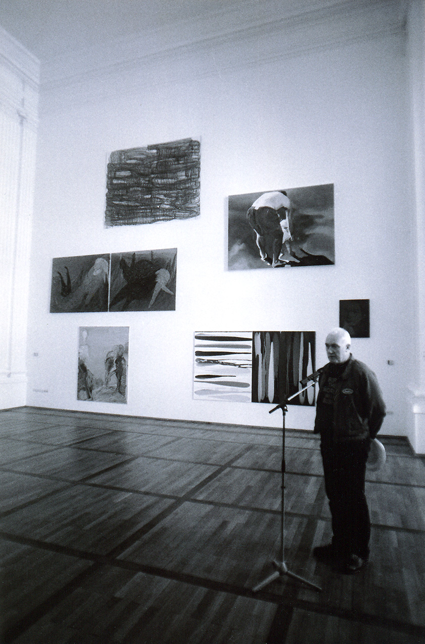 Matthias Haase, Malerei, Ausstellung, Karmelitenkirche München, Kurator Sean Scully