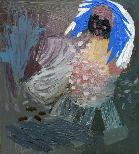 Matthias Haase, Malerei, Elektra im Sumpf