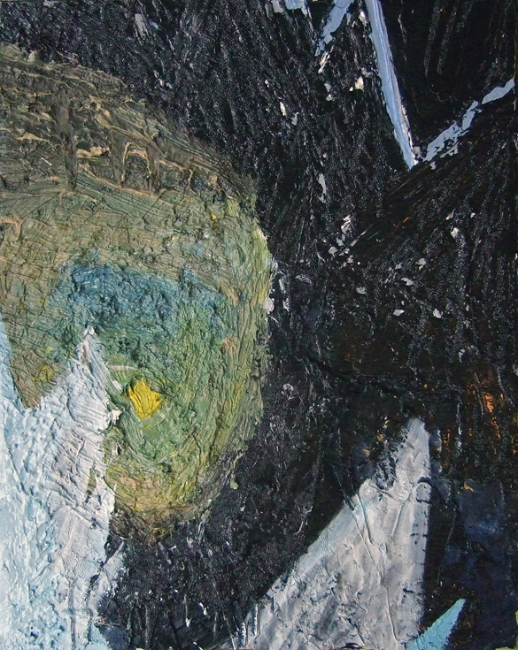 Matthias Haase, Malerei, Portrait eines Verstellten (1)