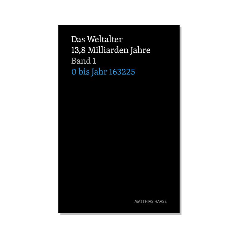 Buch das Weltalter 13,8 Milliarden Jahre seit dem Urknall