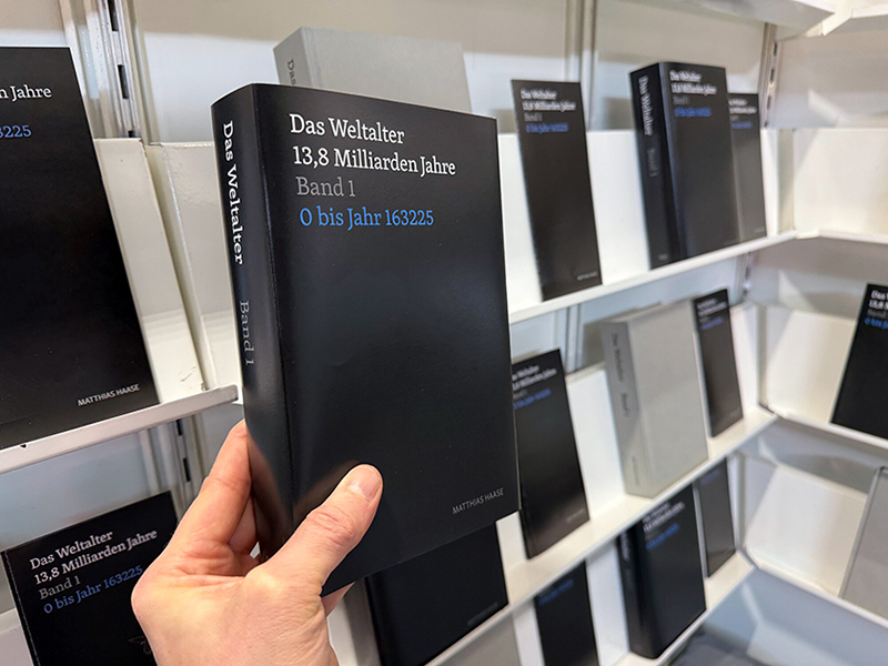 Buch das Weltalter 13,8 Milliarden Jahre seit dem Urknall